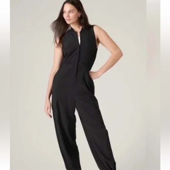 ATHLETA Brooklyn Utility Jumpsuit - Picture 1 of 10